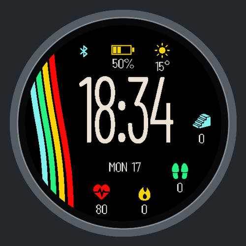 Four Lines Connect IQ app tile